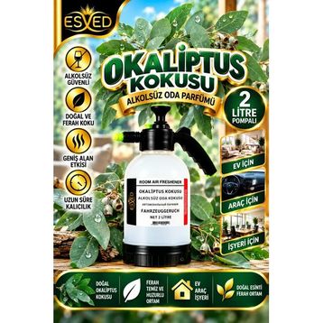 Esved 2 lt Okaliptus Alkolsüz Oda Kokusu