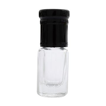 Esved A103-1 3 ml 10 Adet Siyah Premium Parfüm Cam Boş Esans Şişesi