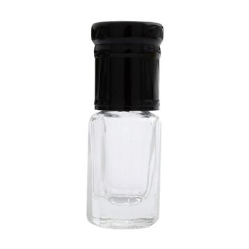 Esved A103-1 3 ml 10 Adet Siyah Premium Parfüm Cam Boş Esans Şişesi