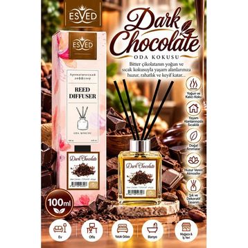 Esved Bitter Çikolata Kokusu 100 ml Çubuklu Oda Kokusu