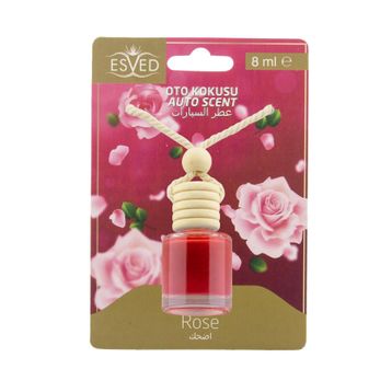Esved Gül Kokusu 8 ml Cam Şişe Araba Kokusu