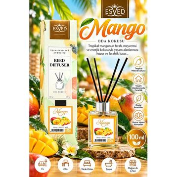 Esved Mango Kokusu 100 ml Çubuklu Oda Kokusu