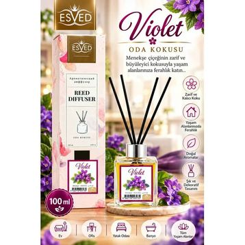 Esved Menekşe Kokusu 100 ml Çubuklu Oda Kokusu