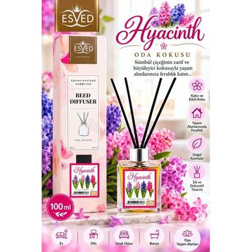 Esved Sümbül Kokusu 100 ml Çubuklu Oda Kokusu