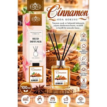 Esved Tarçın Kokusu 100 ml Çubuklu Oda Kokusu