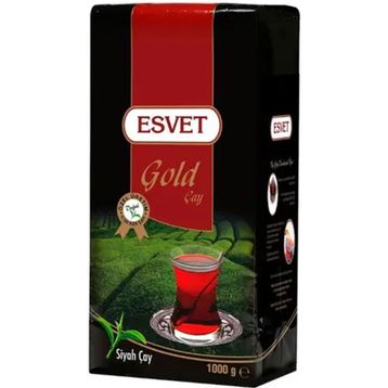 Esvet 1 kg Gold Siyah Dökme Çay