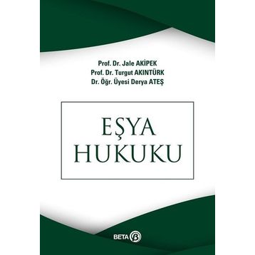 Eşya Hukuku Beta Yayınları