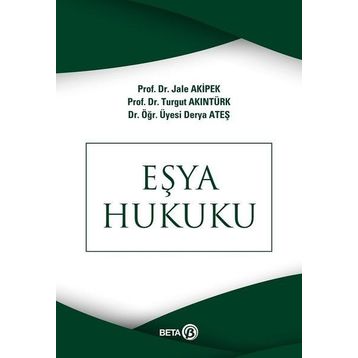Eşya Hukuku Beta Yayınları