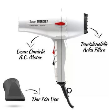 Etap Super Energica Beyaz Saç Kurutma Makinesi