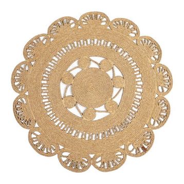 Etc Hande 120x120 cm Bej Jüt Halı