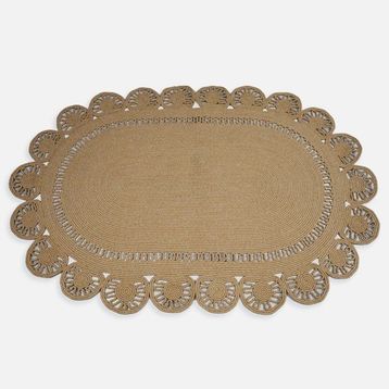 Etc Miray Bej 80x150 cm Jüt Halı