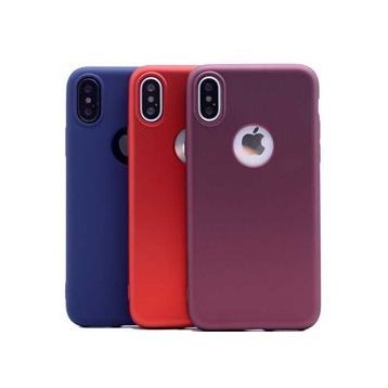 Etech Apple iPhone XS Max Premier Bordo Kılıf