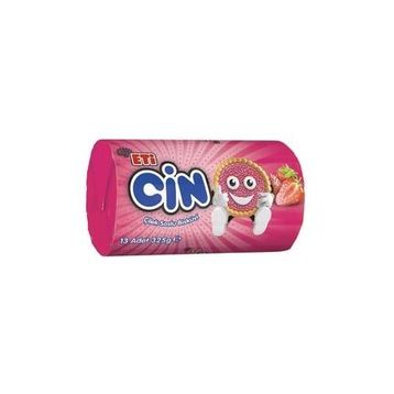 Eti 13'lü 325 gr Çilekli Bisküvi Cin