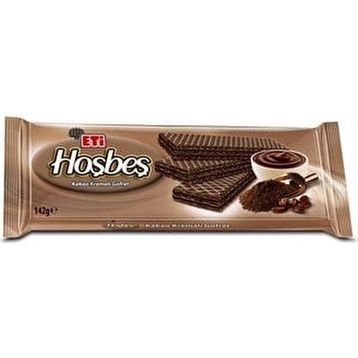 Eti 142 gr Hoşbeş Kakao Kremalı Gofret