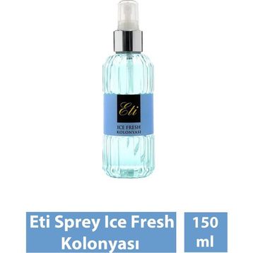 Eti 150 ml Pet Şişe Spreyli Ice Fresh Kolonyası