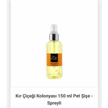 Eti 150 ml Pet Şişe Spreyli Kır Çiçeği Kolonyası