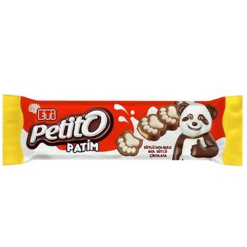 Eti 18 gr Petito Patim Bol Sütlü Çikolata (15 adet)