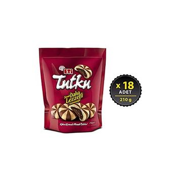 Eti 210 gr Tutku Torba Kakao Kremalı Mozaik Bisküvi