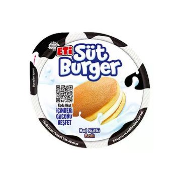 Eti 35 gr Süt Burger Sütlü Kakaolu Krema Dolgulu Ballı Kek