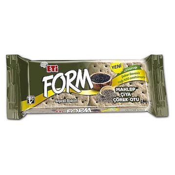 Eti 40 gram Form Mahlepli Çiyalı ve Çörek Otlu Kepekli Bisküvi
