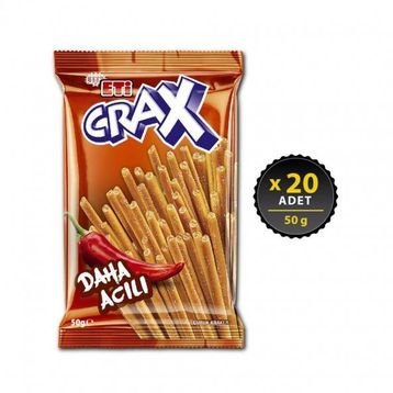 Eti 50gr Crax Acılı Çubuk Kraker