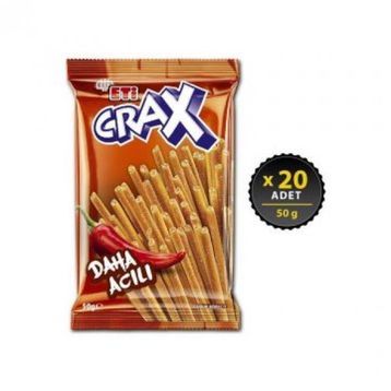 Eti 50gr Crax Acılı Çubuk Kraker