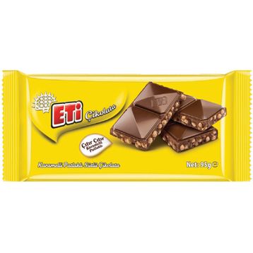Eti 95 gr Karamel Patlaklı Çikolata