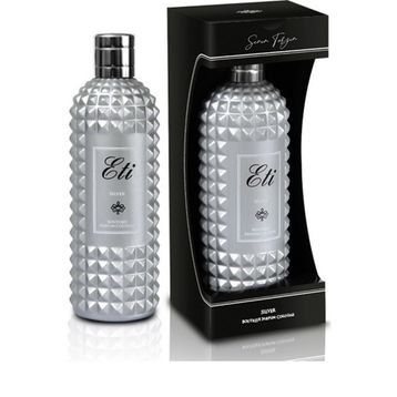 Eti Boutıqua Silver 300 ml Cam Şişe Kolonya