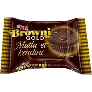 Eti Browni Gold 45 gr Çikolatalı Kek