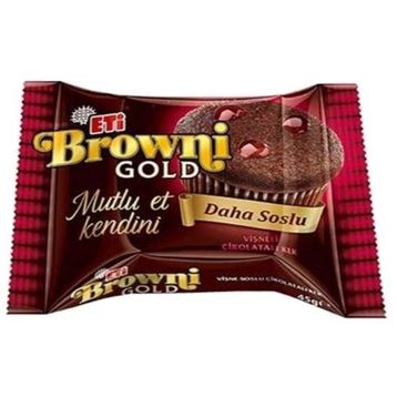 Eti Browni Gold Vişneli 45 gr Kek