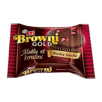 Eti Browni Gold Vişneli 45 gr Kek