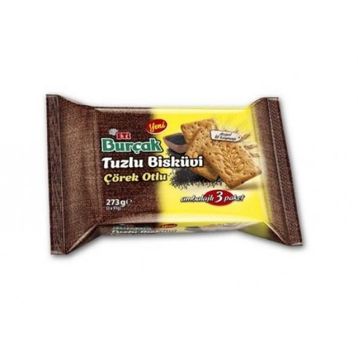 Eti Burçak 273 gr Tuzlu Çörek Otlu Bisküvi