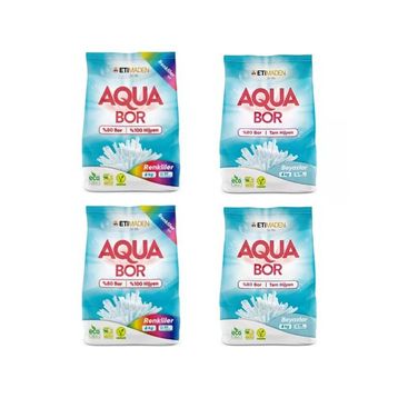 Eti Maden Aqua Bor 6 kg Beyaz ve Renkliler Toz Deterjan (4 adet)