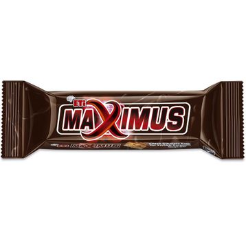 Eti Maximus 36 gr Sütlü Çikolata Kaplı Yer Fıstıklı Karamelli Nuga Bar
