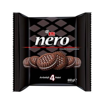 Eti Nero Kremalı Kakaolu 4'lü 110 gr Bisküvi