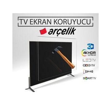 Etiasglass Arçelik A50L88705S 3 mm Uyumlu TV Ekran Koruyucu