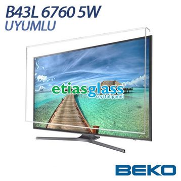 Etiasglass Beko B43L 6760 5W Ekran Koruyucu