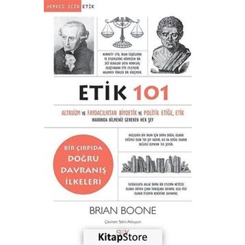 Etik 101 - Brian Boone