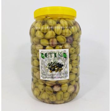 Etik Yerli Ürünler 3 kg 2022 2023 Eski Sezon Ürünü Mudanya Cinsi Dilme Tatlanmış Zeytin