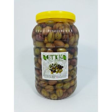 Etik Yerli Ürünler 3 kg Memecik Cinsi Dilme Tatlanmış Zeytin