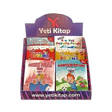 Etkinlik Kitapları Standı 120'li Set - Yeti