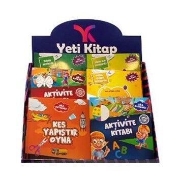 Etkinlik Kitapları Standı 120'li Set - Yeti