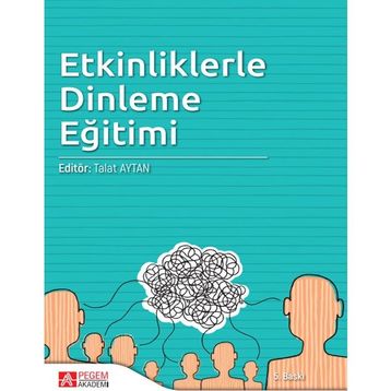 Etkinliklerle Dinleme Eğitimi Talat Aytan Pegem Akademi Yayıncılık