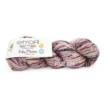 Etrofil EL004 Baby Merino Ebruli Yün İp