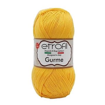 Etrofil Gurme 72043 Koyu Sarı Örgü İpliği