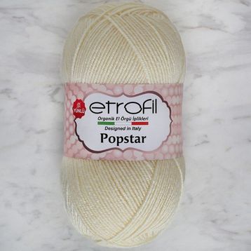 Etrofil Popstar 70299 Krem Örgü İpi