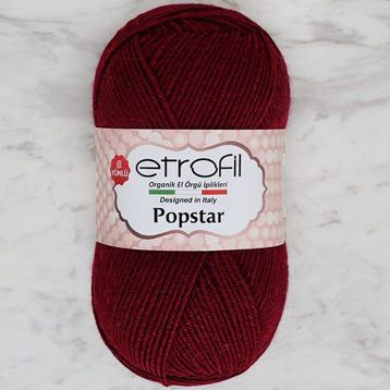 Etrofil Popstar 73143 Bordo Örgü İpi