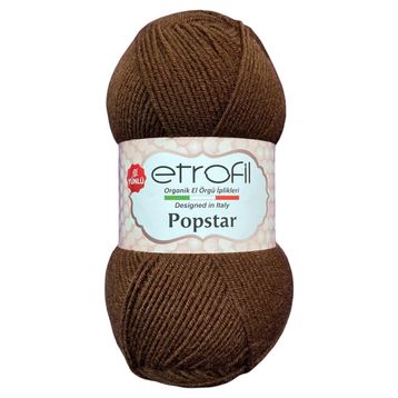 Etrofil Popstar 77013 Kahve Örgü İpi