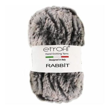 Etrofil Rabbit 70714 Gri Kahve Örgü İpi