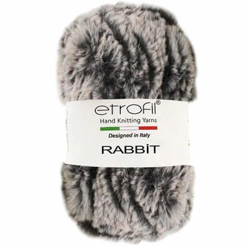 Etrofil Rabbit 70714 Gri Kahve Örgü İpi